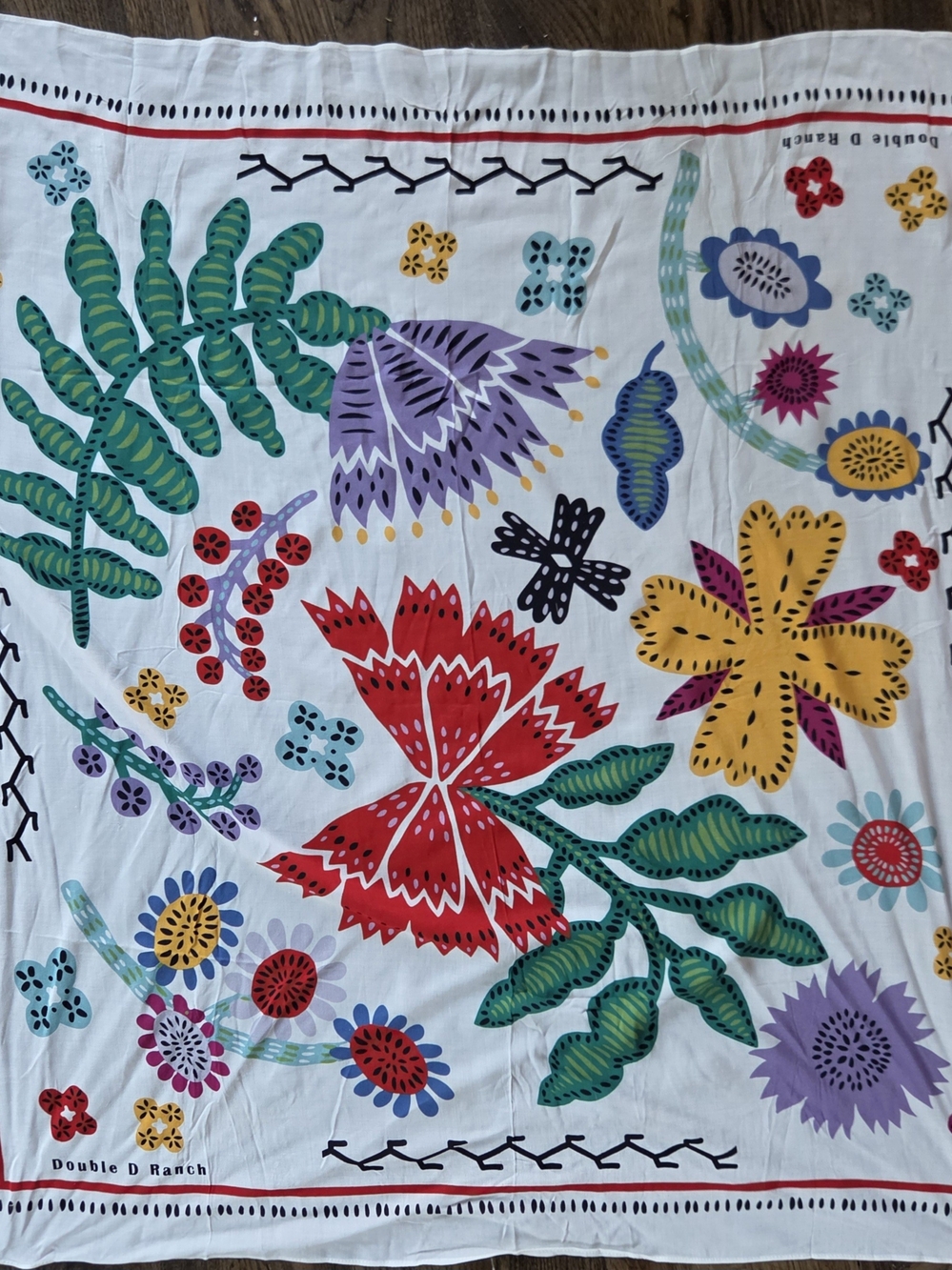 Double D Ranch 'Nina' Scarf From Spring 2022 Folk Foray Collection